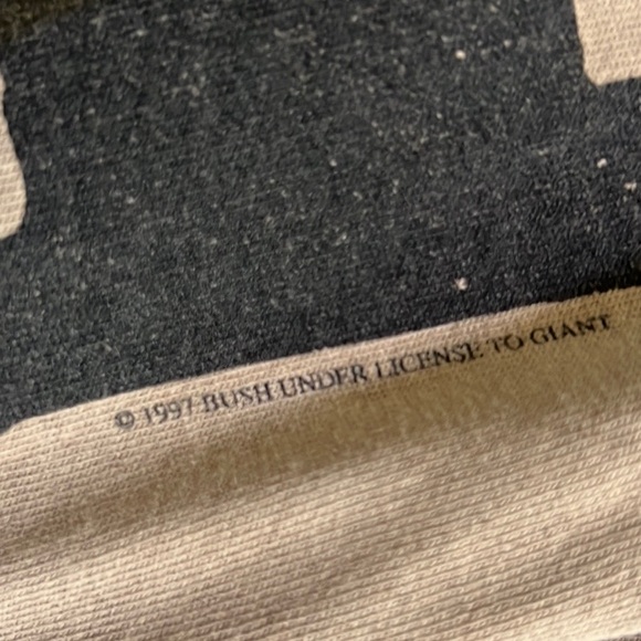 Vintage 1990’s Grunge Band Bush T-Shirt Super Rare Size XL Nice VTG Condition 🎸 - Picture 8 of 12